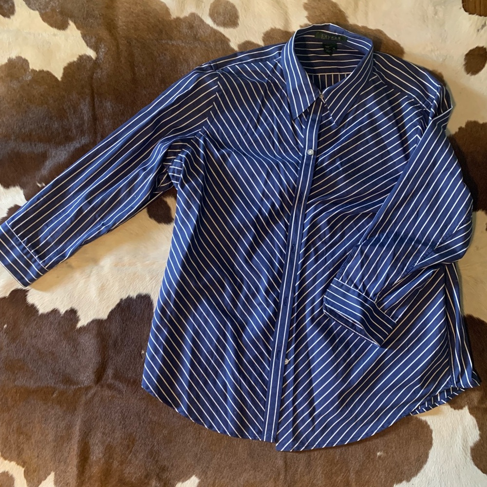 Striped Ralph Lauren Button Down